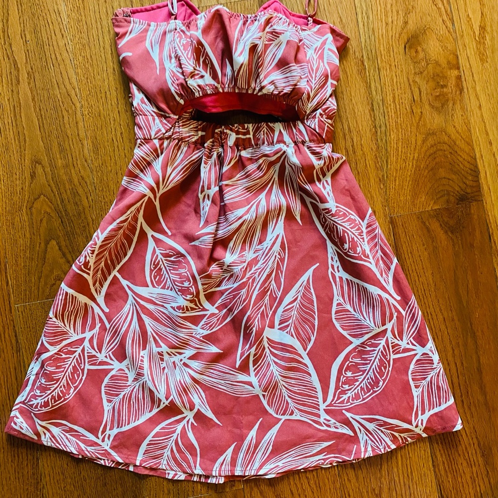Floral Mini Dress - Picture 3 of 4